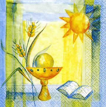 20 Servietten - 33 x 33 cm Communion,  Ereignisse - Kommunion,  Everyday,  lunchservietten