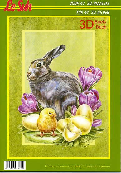 3D Bogen Buch Ostern - Format A4,  Le Suh,  Ostern,  3D Bogen,  Ostern,  Krokus