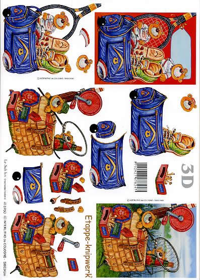 3D Bogen  - Format A4,  Sport -  Sonstiger,  Le Suh,  Sommer,  3D Bogen