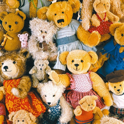20 Servietten - 33 x 33 cm TEDDY BEARS,  Spielsachen - Stofftiere,  Tiere - Bären,  Everyday,  lunchservietten