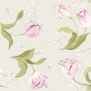 20 Servietten - 33 x 33 cm ROMANTIC TULIPS,  Blumen - Tulpen,  Frühjahr,  lunchservietten