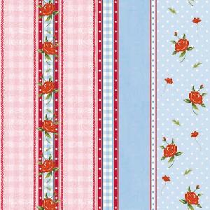 20 Servietten - 33 x 33 cm LITTLE ROSE,  Sonstiges - Muster,  Blumen - Rosen,  Sommer,  lunchservietten