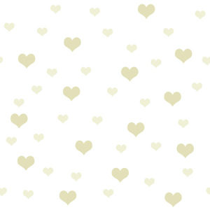 20 napkins - 33 x 33 cm LOTS OF HEARTS CREAM,  Events - love,  Everyday,  lunchnapkins