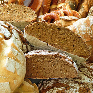 20 Servietten - 33 x 33 cm Beim Bäcker,  Essen - Brot / Brötchen,  Everyday,  lunchservietten