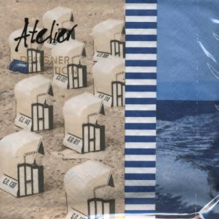 20 Servietten - 33 x 33 cm Seebad,  Regionen - Strand / Meer -  Sonstige,  Sommer,  lunchservietten,  Strandkorb, Meer