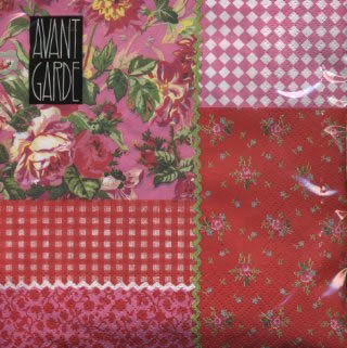 20 Servietten - 33 x 33 cm Rosie Mix, pink, Blumen - Rosen,  Blumen -  Sonstige,  Sonstiges - Muster,  Blumen,  Sommer,  lunchservietten