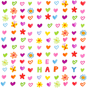 20 Servietten - 33 x 33 cm , Blumen -  Sonstige,  Tiere - Schmetterlinge,  Sonstiges - Schriften,  Ereignisse - Liebe,  Everyday,  lunchservietten,  Herzen