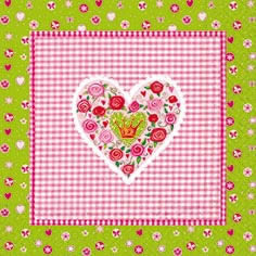 20 Servietten - 33 x 33 cm lovely, Blumen - Rosen,  Blumen -  Sonstige,  Ereignisse - Liebe,  Ereignisse - Feier,  Everyday,  lunchservietten,  Herzen
