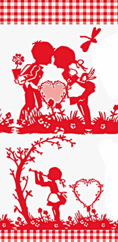 10 bedruckte Taschentücher TT love story,  Ereignisse,  Sommer,  bedruckte papiertaschentücher