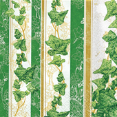 20 Servietten - 25 x 25 cm Nobless Efeu,  Sonstiges - Muster,  Pflanzen - Efeu,  Everyday,  cocktail servietten