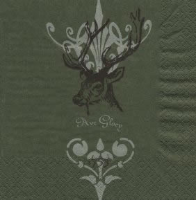 20 Servietten - 33 x 33 cm  Royal Deer Autumn,  Tiere - Reh / Hirsch,  Everyday,  lunchservietten