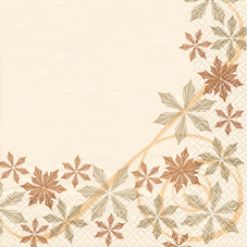 20 Servietten - 33 x 33 cm Icy Ribbon,  Pflanzen,  Sonstiges - Muster,  Everyday,  lunchservietten,  Blätter