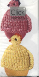 10 bedruckte Taschentücher ,  Ostern,  Frühjahr,  bedruckte papiertaschentücher
