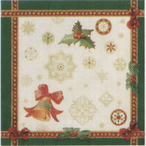 20 Servietten - 25 x 25 cm V&B Toy?s Spezial,  Pflanzen - Ilex,  Weihnachten - Glocken,  Sonstiges - Porzellanmotive,  Everyday,  cocktail servietten,  V&B Toy?s Spezial