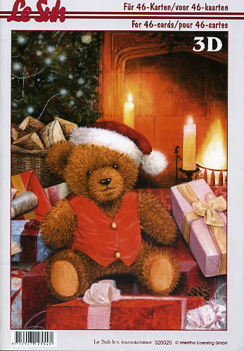 3D Bogen Buch Weihnachten - Format A4,  Weihnachten,  Weihnachten - Geschenke,  Le Suh,  Weihnachten,  3D Bogen,  Weihnachten