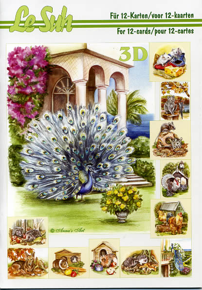 3D Bogen Buch Tiere - Format A5,  Igel,  Tiere -  Sonstige,  Le Suh,  3D Bogen,  Tiere,  Mäuse