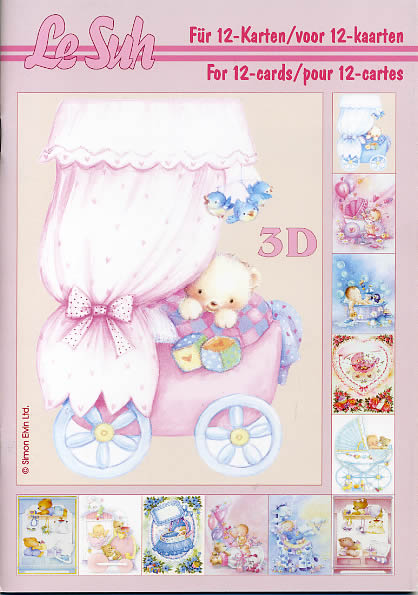 3D Bogen Buch Geburt - Format A5,  Menschen - Babys,  Ereignisse - Geburt,  Le Suh,  3D Bogen,  Geburt