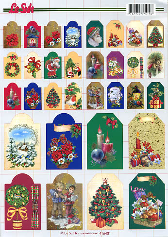 Geschenkanhänger  - Format A4,  Geschenkanhänger,  weihnachten