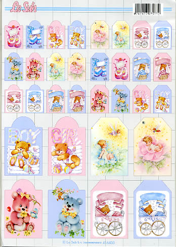 Geschenkanhänger  - Format A4,  Geschenkanhänger,  baby,  geburt,  teddy,  bären