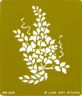 1 Prägungsschablone  - 7 x 8 cm,  Prägungsschablonen