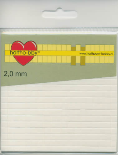 Form-Pads 2,0 mm - 5x5 mm,  Form Pads,  Klebeband,  klebefolie
