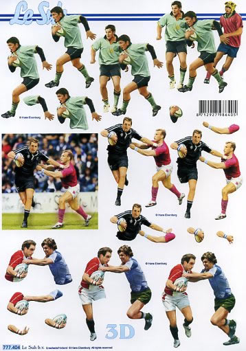 3D Bogen  - Format A4, Sport - Fußball,  Le Suh,  Menschen - Personen,  Sommer,  3D Bogen