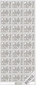 1 Stickers - 10 x 23 cm  - hell,  Farbe - sonstige,  Art - Stickers normal