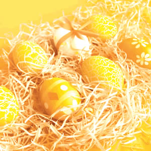 20 Servietten - 33 x 33 cm RAFFIA,  Sonstiges - Muster,  Ostern - Ostereier,  Ostern,  lunchservietten,  Osternest