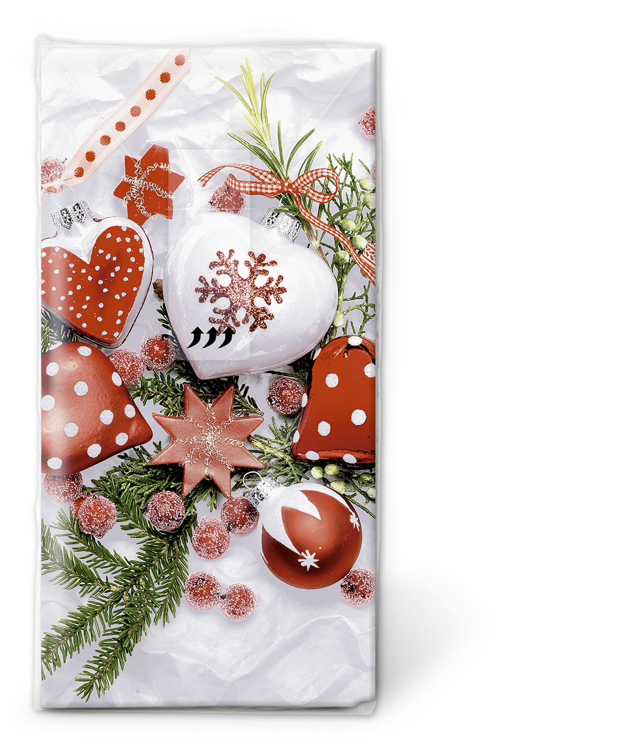 10 bedruckte Taschentücher Xmas decoration,  Weihnachten,  Weihnachten,  bedruckte papiertaschentücher