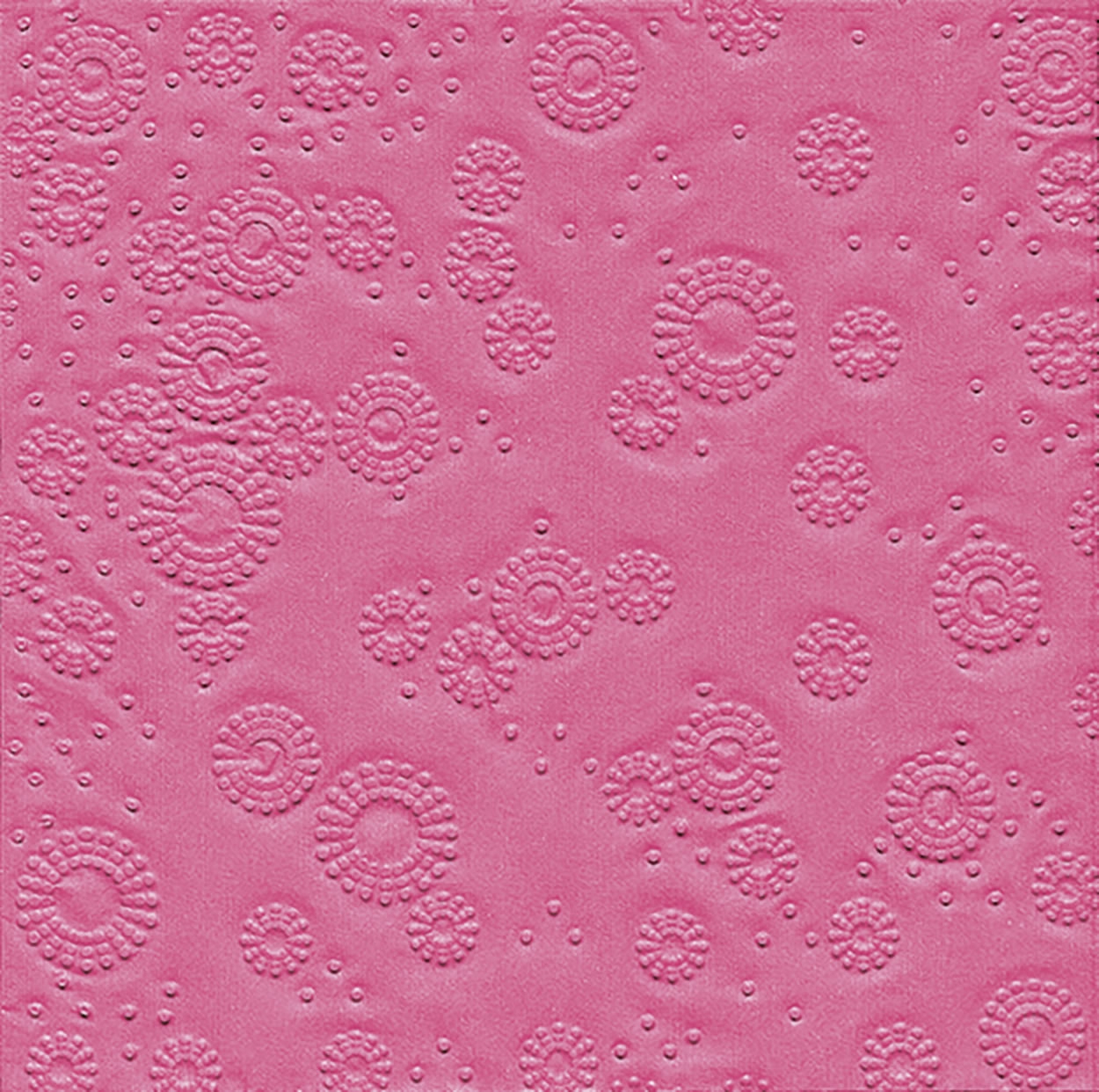 16 Servietten - 33 x 33 cm Moments Uni pink - geprägt,   geprägte Servietten,  Everyday,  lunchservietten