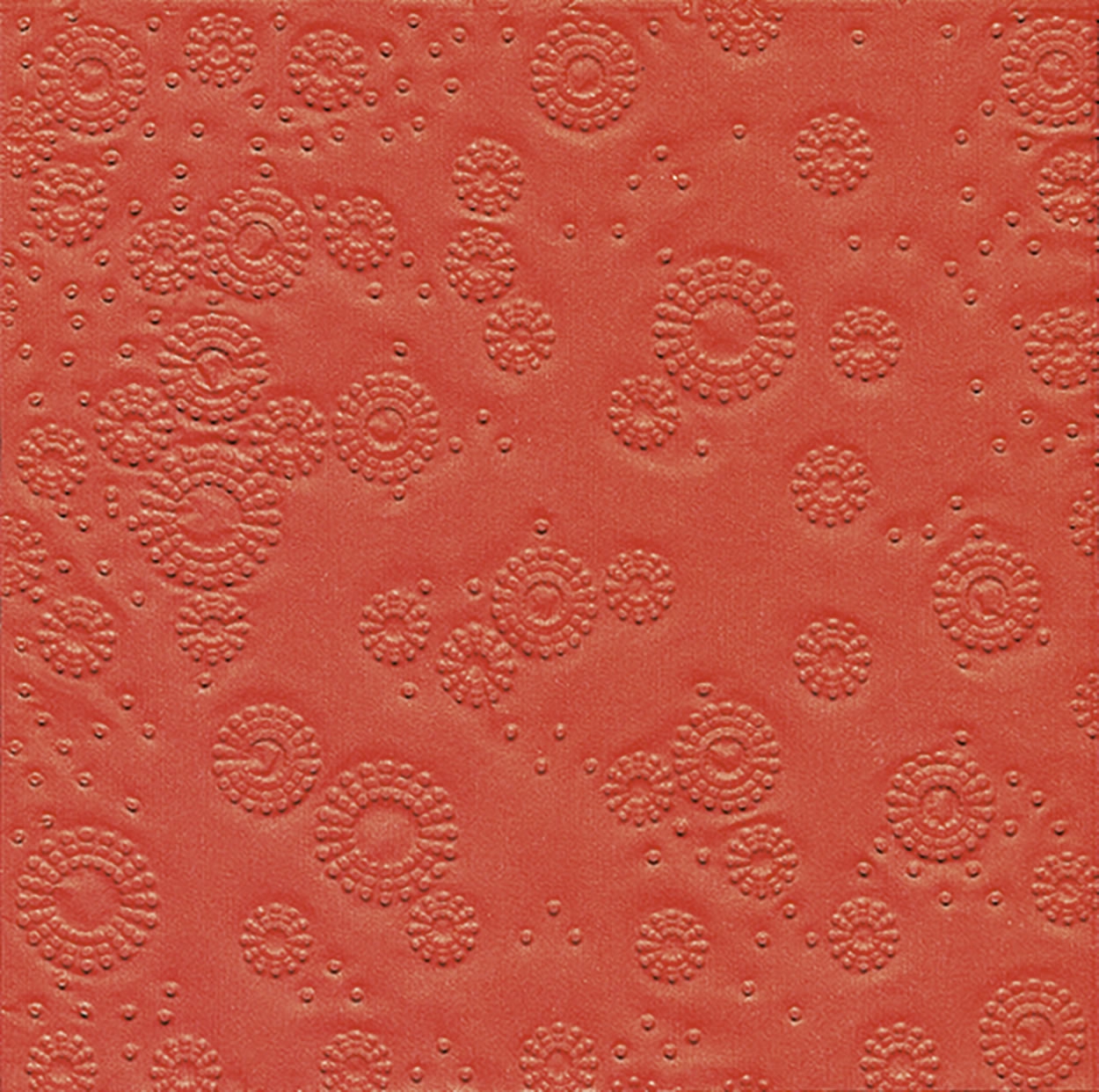 16 Servietten - 33 x 33 cm Moments Uni red - geprägt,   geprägte Servietten,  Everyday,  lunchservietten