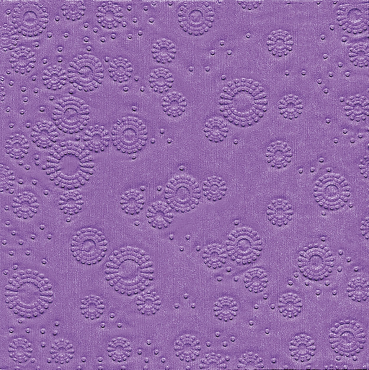 16 Servietten - 33 x 33 cm Moments Uni lilac - geprägt,   geprägte Servietten,  Everyday,  lunchservietten