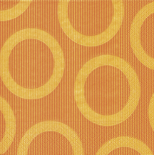 20 Servietten - 40 x 40 cm Circle orange, dinnerservietten