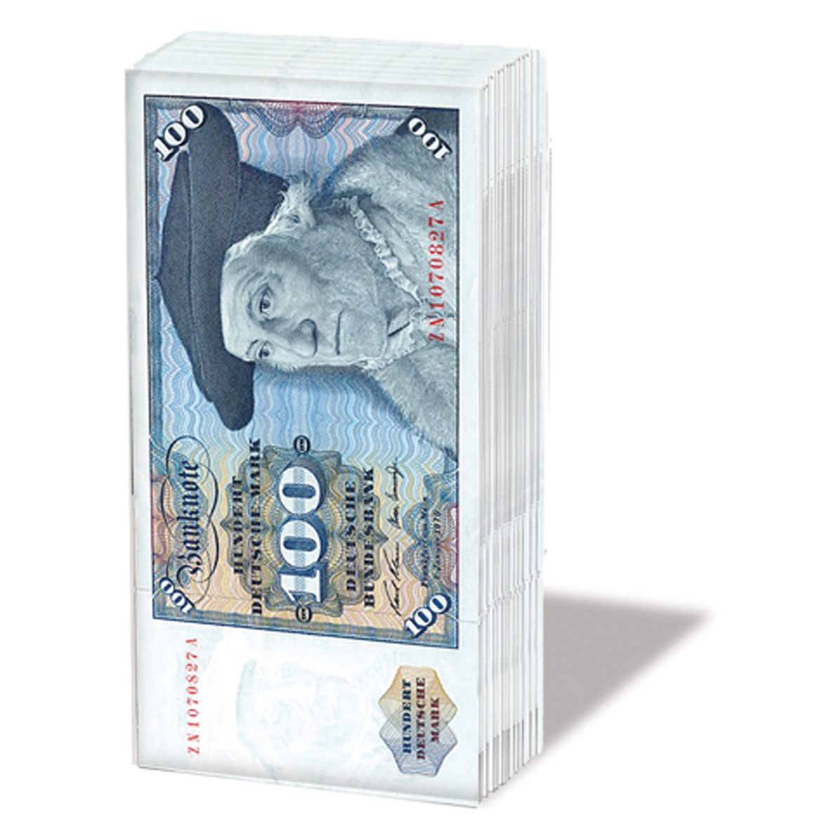 10 bedruckte Taschentücher ,  Ereignisse,  Sonstiges,  Everyday,  bedruckte papiertaschentücher,  Geld