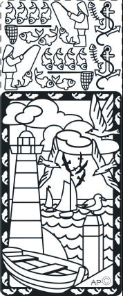 1 Stickers - 10 x 23 cm  - silber, Motiv - Tiere,  Farbe - silber,  Jahreszeit - Sommer