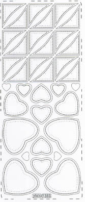 1 Stickers - 10 x 23 cm  - silber / glitter,  Muster - Ecken,  Motiv - Liebe,  Herzen