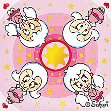 20 Servietten - 33 x 33 cm Annika & Sophie,  Sonstiges - Feen,  Menschen - Kinder,  Everyday,  lunchservietten,  Annika & Sophie