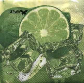 20 Servilletas - 25 x 25 cm Palle, Los eventos - la celebración,  Las bebidas - Coctails,  Las frutas - los Sur-fruta,  Las bebidas - otro,  Todos los días,  Servilletas de cóctel