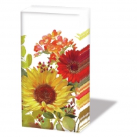 Taschentücher - Sunny Flowers Cream