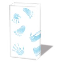 Pañuelos - Hands and feet blue