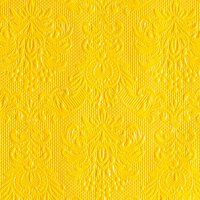 Servietten 25x25 cm - Elegance yellow 