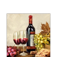 Servilletas 25x25 cm - Wine & Grapes 