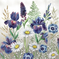 餐巾25x25厘米 - Mixed Meadow Flowers 