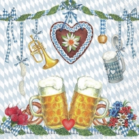 餐巾25x25厘米 - Beer Festival 