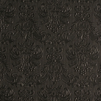 Serviettes 33x33 cm - Elegance Black 