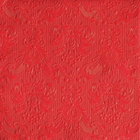 Napkins 33x33 cm - Elegance Red 