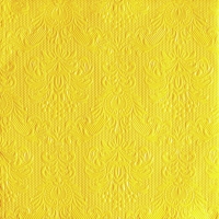Servietten 33x33 cm - Elegance Yellow 