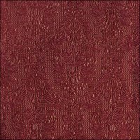 Napkins 33x33 cm - Elegance bordeaux