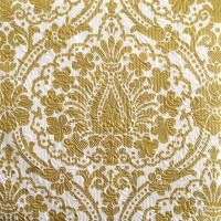 Serviettes 33x33 cm - Elegance Jaipur White/Gold 