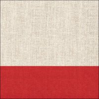 Napkins 33x33 cm - Linen red